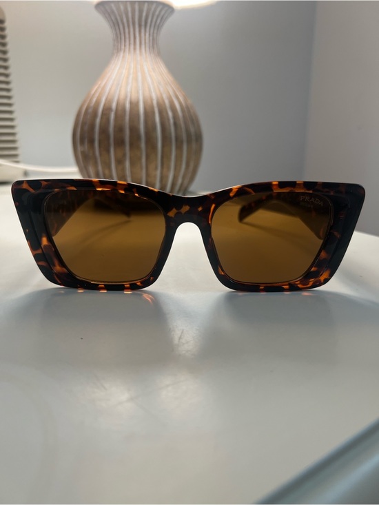 Prada Accessories - Prada Tortoiseshell Butterfly Sunglasses with Brown Lenses